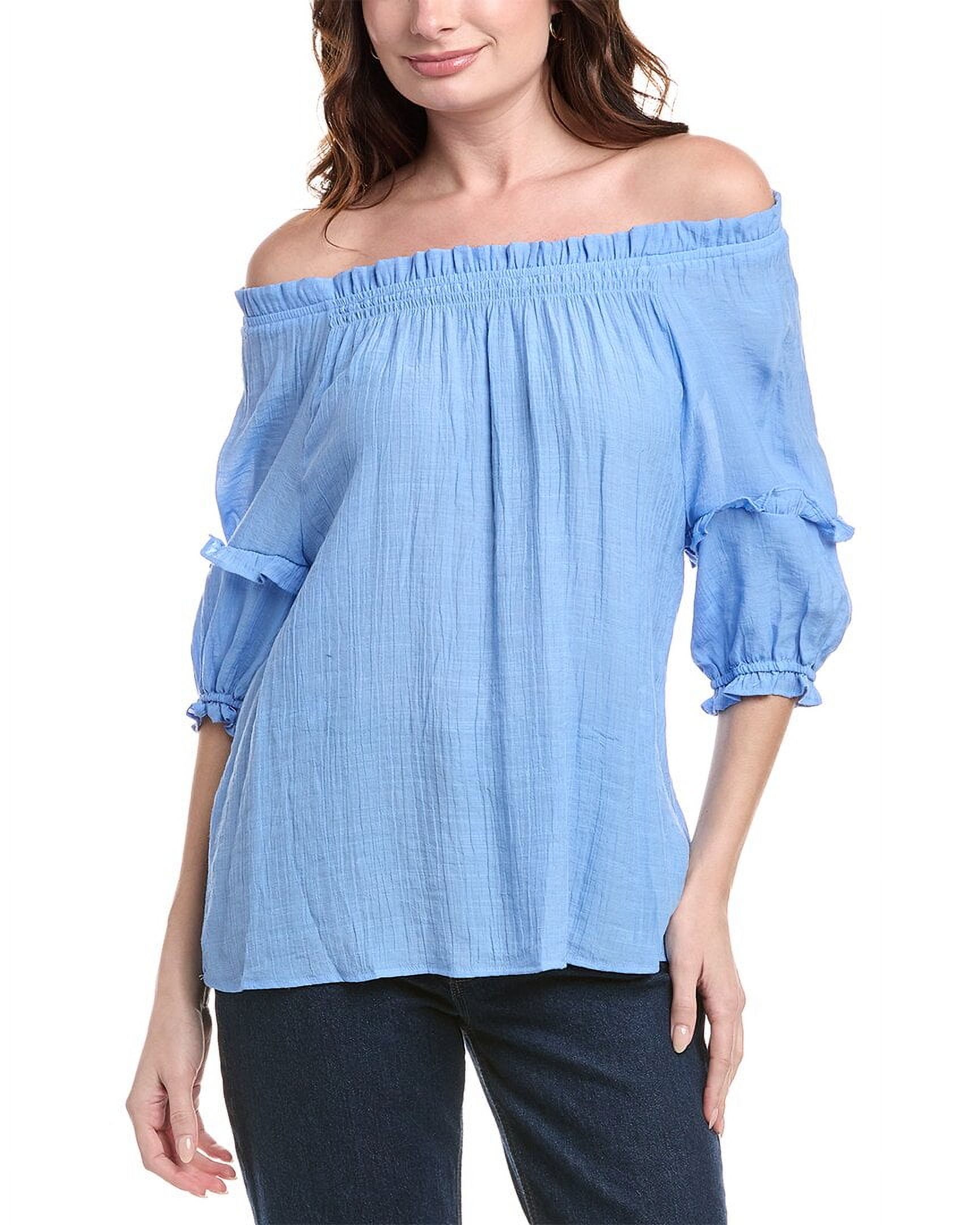 Nanette Nanette Lepore womens Top, m, Blue